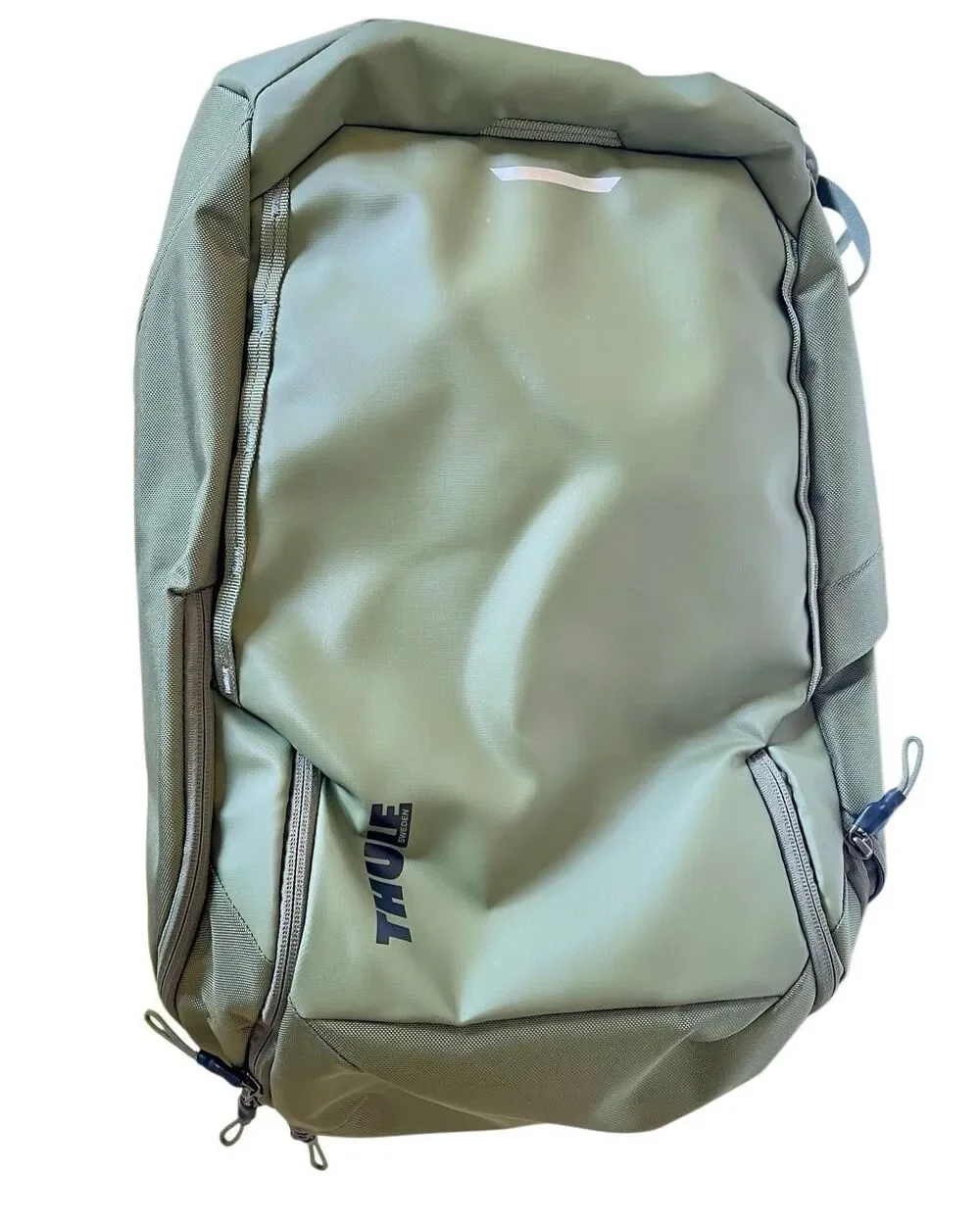 Thule Chasm 26L Laptop Backpack Pond Gray Green Weatherproof Commuter Daypack